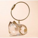 Cute Kitten Transparent Hair Storage Box Cute Kitten Transparent Hair Storage Box