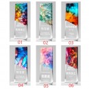 Retro Laser Lridescent Crystal Trophy