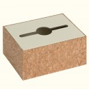 环保软木纸巾盒