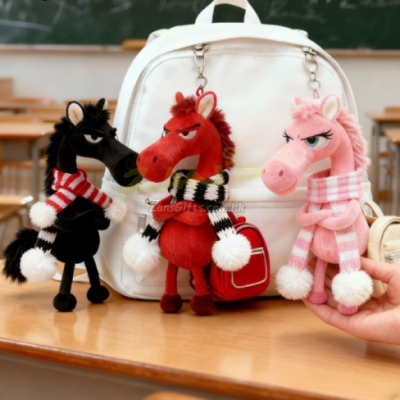 Cool and aloof pony pendant keychain Cool and aloof pony pendant keychain