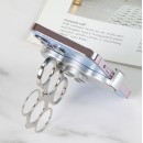 双环三指旋转背夹手机支架 双环三指旋转背夹手机支架