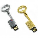 超薄锁匙金属USB手指