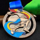 Basketball Metal Medal