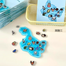 訂製壓克力地圖冰箱貼