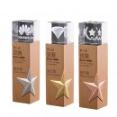 Wooden Crystal Trophy Wooden Crystal Trophy