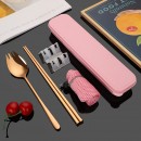 2-In-1 Spoon, Fork And Chopsticks Tableware