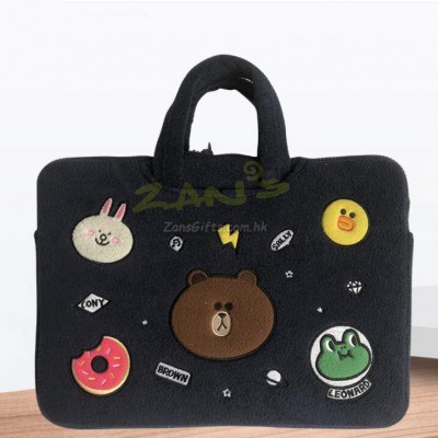毛绒电脑包