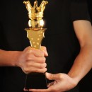 Creative Crown Resin Crystal Trophy