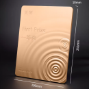 金屬漣漪獎牌獎座