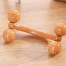 Wooden roller massager