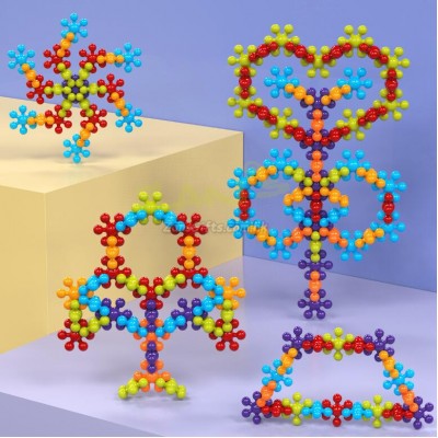 Diy Plum Blossom Building Blocks