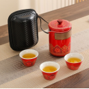 便攜旅行陶瓷茶具套裝 便攜旅行陶瓷茶具套裝