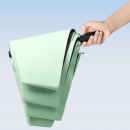 Three-fold fully automatic ultra-light umbrella
