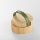 Portable Bamboo Shell Thermos Cup With Cover