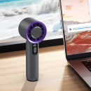 Digital display violent turbine handheld fan