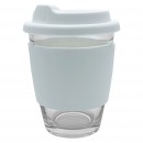 Carlo Glass Coffee Cup - Silicone Band