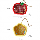 Cartoon transparent dust-proof storage bag for dolls