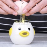 Cute Cartoon Ceramic Egg Divider