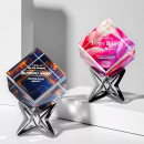Rubik's Cube Crystal Trophy Rubik's Cube Crystal Trophy