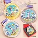 高爾夫金屬獎牌