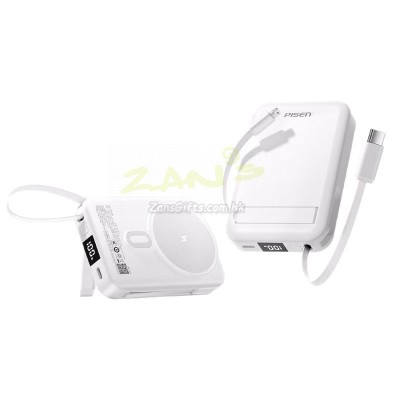 3C認證品勝無線帶線帶支架行動電源