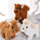 Electric plush simulation pony