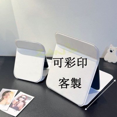 Custom color printing available for folding mirrors