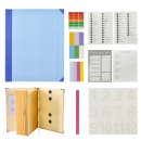 Organizer for accordion folders