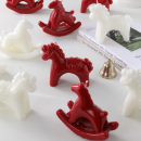 New Year Rocking Horse Scented Candle