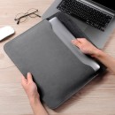 Frosted Ultra-Thin Faux Leather Laptop Bag