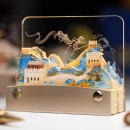 可定制手撕日曆紙雕燈