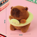 Capybara plush doll keychain