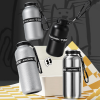 316 double-layer vacuum mountaineering pot thermos cup