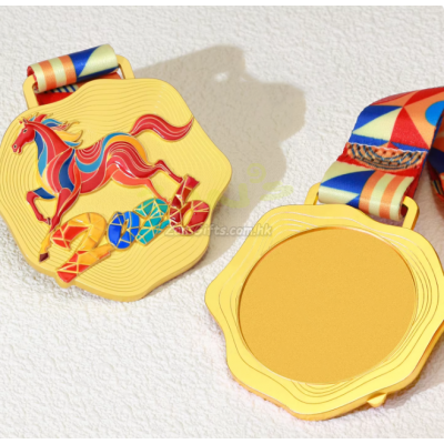 Horse Metal Medals