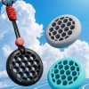 Adjustable Strength Honeycomb Silicone Grip Strengthener