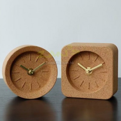 Cork clock