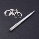 Bicycle key Chain Metal Pen Set