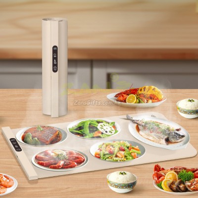 便携硅胶暖菜板