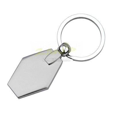 Hexagon Key Ring