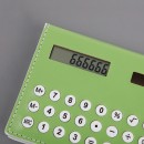 Memo Pad With Solar-Powered Calculator