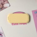 仿皮紋手機支架折疊鏡