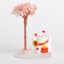 招财猫水晶树