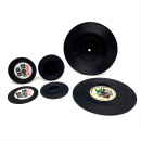 Mini Vinyl Record Keychain Ornament Customizable