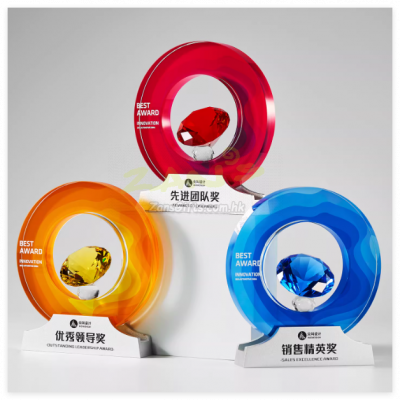 Creative Diamond Crystal Trophy
