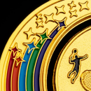 Badminton Metal Medal