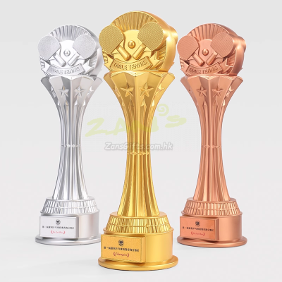 超大号乒乓球奖座