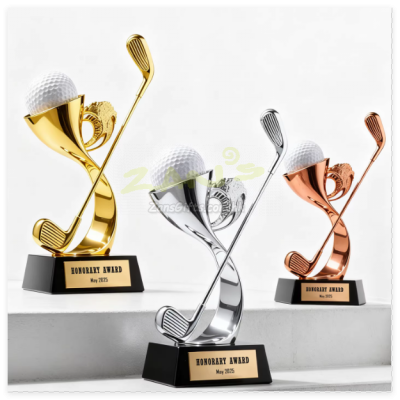 金屬高爾夫球獎杯