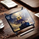 Folding computer stand Folding computer stand