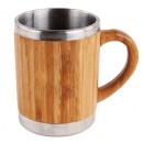 Bamboo Stainless Steel Special Mug