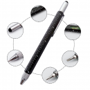 Multifunctional touch head screwdriver ruler 6-in-1 ballpoint pen